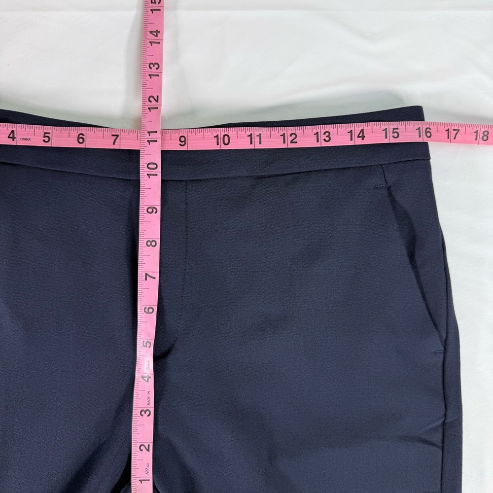 NEW NWT Banana Republic Hayden Navy Blue Tapered Business Casual Pants Size 10 - Picture 11 of 12